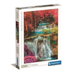 Clementoni Puzzle 1000el Kolorowe tajskie wodospady 39821 (39821 CLEMENTONI) - 1