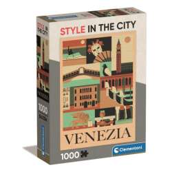 Clementoni Puzzle 1000el Compact Style in the city. Venezia Wenecja 39846 (39846 CLEMENTONI)