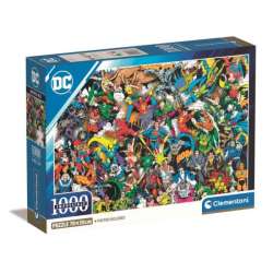 Clementoni Puzzle 1000el Compact Impossible DC Comics Justice League 39863 (39863 CLEMENTONI)