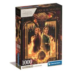 Clementoni Puzzle 1000el Compact Impossible House of the Dragon 39903 (39903 CLEMENTONI) - 1