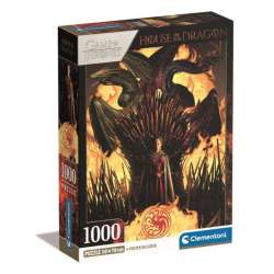 PROMO Clementoni Puzzle 1000el Compact House of The Dragon 39904 (39904 CLEMENTONI) - 1