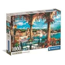 Puzzle 1000 Balcony View Of Lake Como - 1