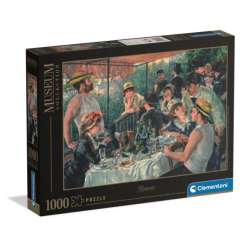 PROMO Clementoni Puzzle 1000el Museum Auguste Renoir Śniadanie wioślarzy 39993 (39993 CLEMENTONI)
