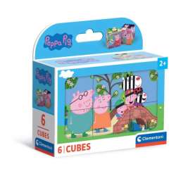 Clementoni Klocki obrazkowe 6el Świnka Peppa Peppa Pig 40659 (40659 CLEMENTONI)