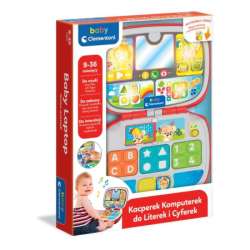 Clementoni Kacperek Komputerek do literek i cyferek. Baby Laptop 50716 (50716 CLEMENTONI) - 1