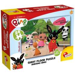 PROMO BING Ogromne puzzle podłogowe 24el Let's go! 74709 LISCIANI (304-74709) - 1