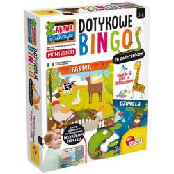 Dotykowe bingo ze zwierzętami Montessori Plus 72460 LISCIANI (304-PL72460) - 1