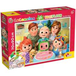 PROMO Puzzle dwustronne podłogowe 35el. Najlepsi przyjaciele 91034 LISCIANI Cocomelon (304-91034) - 1