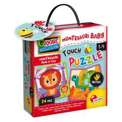 Montessori Baby Touch Puzzle pudełko LISCIANI 92680 p6 (304-92680) - 1