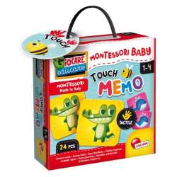 Montessori baby touch Memo gra pamięciowa pudełko LISCIANI 92703 p6 (304-92703)