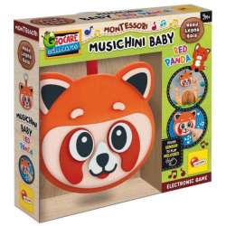 PROMO Montessori Wood - Muzyczna Panda czerwona LISCIANI (304-105427)