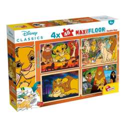 Puzzle Maxifloor 4x48 Disney Król Lew