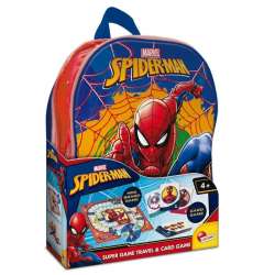 Plecak Spiderman z grą i kartami