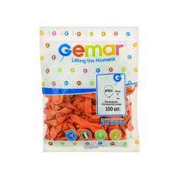 Balony pastelowe pomarańczowe 100szt (A50/04) - 1