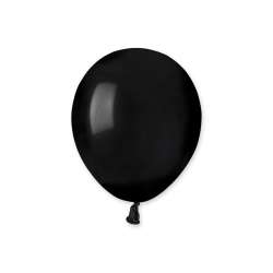 Balony pastelowe czarne 13cm 100szt
