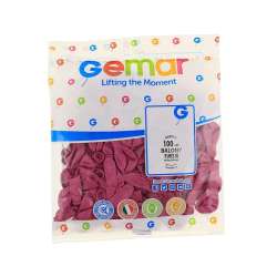 Balony metaliczne ciemnoróżowe 100szt (AM50/64) - 1