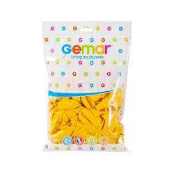 Balony pastelowe ciemnożółte 25cm 100szt.
