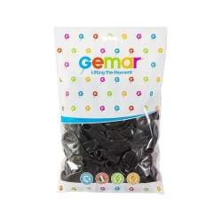 Balony pastelowe czarne 30cm 100szt (G110/14)