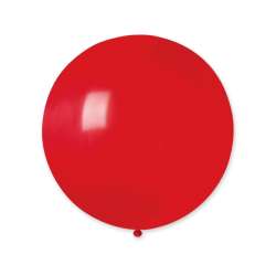 Balony pastelowe czerwone 48cm 25szt