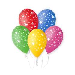 Balony Premium gwiazdki 30cm 5szt