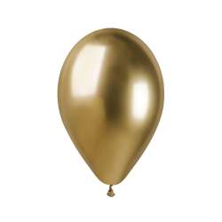 Balony shiny złote 33cm 5szt