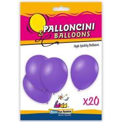 Balony lateksowe fioletowe 26cm 20szt - 1