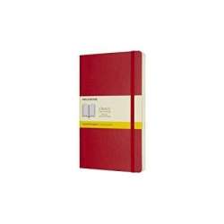 Notes Classic 13x21 kratka - czerwony MOLESKINE - 1