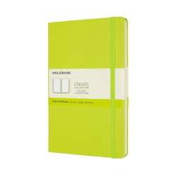 Notes Classic L 13x21 gładki 240str TW lemon green - 1