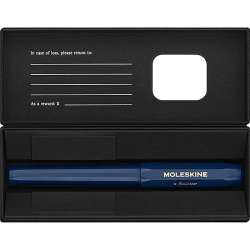 Pióro kulkowe Kaweco i Moleskine niebieskie - 1