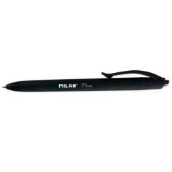 Długopis P1 Rubber Touch czarny (25szt) MILAN - 1
