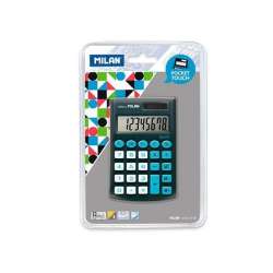 Kalkulator Pocket Touch czarny MILAN (150908KBL MILAN)