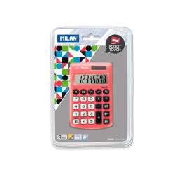 Kalkulator Pocket Touch czerwony MILAN (150908RBL MILAN) - 1
