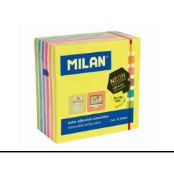 Karteczki samoprzylepne neon mix 76x76/400K MILAN (4155400 MILAN)