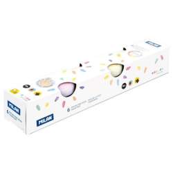 Farby do malowania palcami 40ml 6kol pastelowe