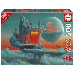 Puzzle 500 Planeta ognia i lodu - 1