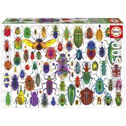 Puzzle 500 Kolorowe owady - 1