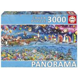 Puzzle 3000 Życie panorama - 1