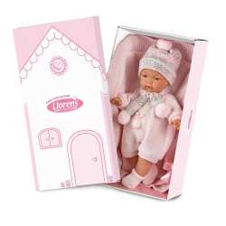 Lalka 38938 Joelle płacząca z róż. kocykiem 38cm (GXP-605829) - 1