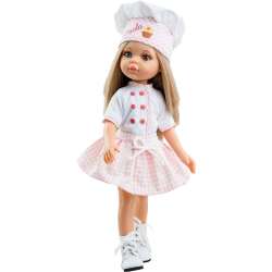Cudowna hiszpańska lalka Carla Pastelera 32cm