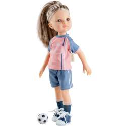 Cudowna hiszpańska lalka Monica Futbolista 32cm