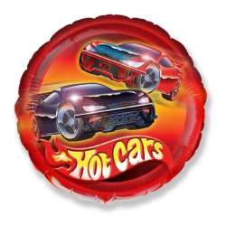 Balon foliowy Samochody Hot Cars okrągły FX 46cm (B401543)