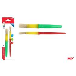 Pędzle dla dzieci z uchwytem Easy grip 2szt