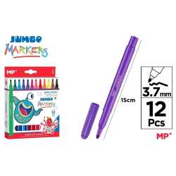 Flamastry Jumbo 12 kolorów