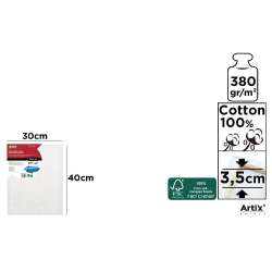 Podobrazie 30x40x3,5cm 380g/m2 - 1