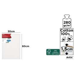 Podobrazie 30x60x1.5cm 280gr/m2 (PP98-3060)
