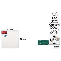Podobrazie 50X50X1.5 cm 280G/m2 ARTIX (PP98-5050)