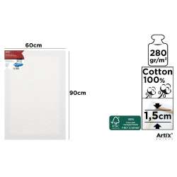 Podobrazie 60X90X1.5 cm 380G/m2 ARTIX (PP98-6090)