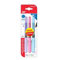 Cienkopis 0.5MM 3 kolory pastelowe (PE240-04)