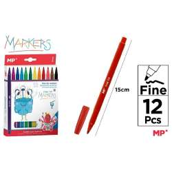 Flamastry 12 kol. 2.1mm 12szt./opak MP (PP856)