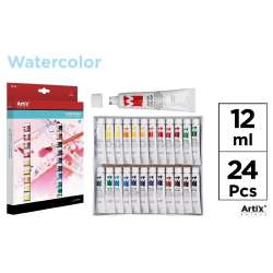 Farba akrylowa 12ml 24 kolory